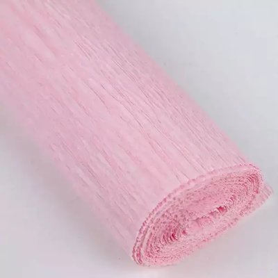 Гофрированая бумага розовая 50см х 250см 04119 фото